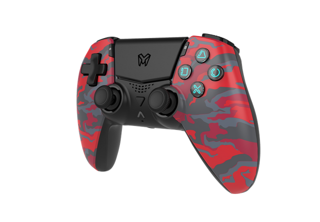 EMG Artic Red Camo P505 Wireless Gaming Controller for PS5, PC, Android and IOS