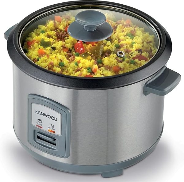 طباخ أرز كينوود سعة 1.8 لتر وقوة 700 واط BKMTL - RCM45.000SS