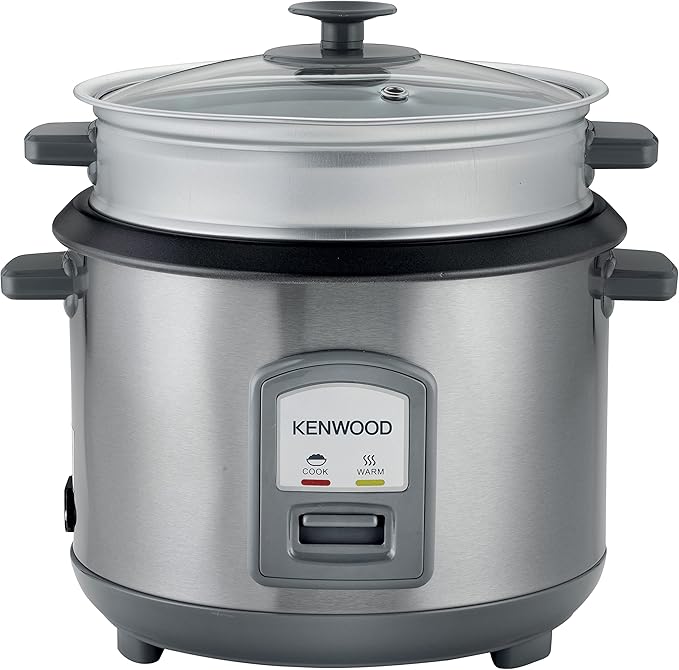 طباخ أرز كينوود سعة 1.8 لتر وقوة 700 واط BKMTL - RCM45.000SS
