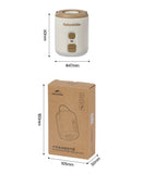 Naturehike Wind Mini Outdoor Multifunctional Inflatable Pump - Oat grey